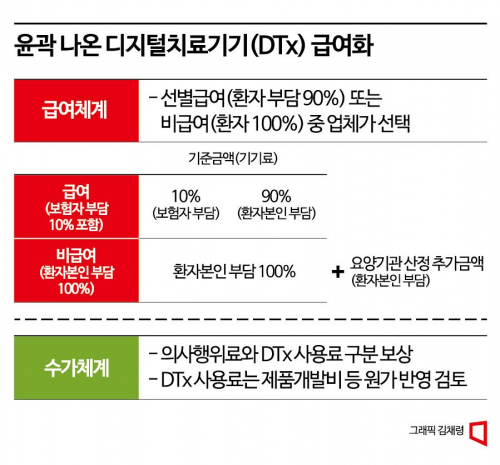 물꼬 튼 디지털헬스케어 건보 적용…DTx·AI 쌍끌이 급여되나