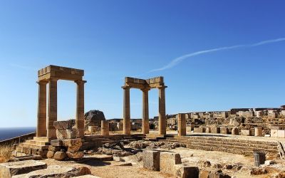 기록적인 폭염으로 낮 시간대 관광이 금지된 그리스의 아크로폴리스