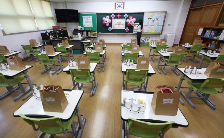 초등학교 교실 모습으로 기사의 특정 내용과 관계없음. [이미지출처=연합뉴스]