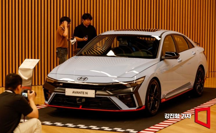 고성능車 아반떼N 부분변경 모델 출시