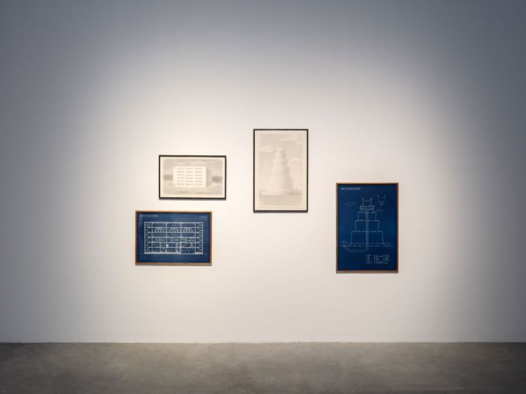 청사진과 조감도 연작, 2009. [사진제공 = 리움미술관]