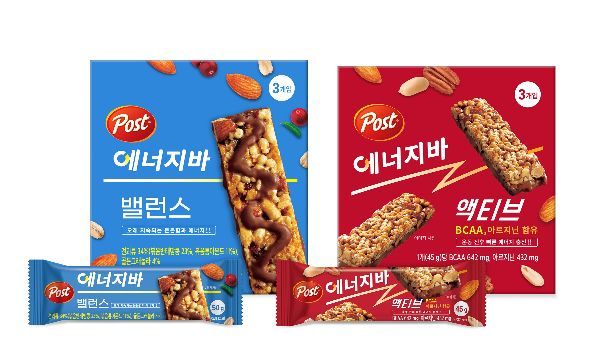 동서식품, '포스트 에너지바' 출시…"영양과 에너지 한 번에"