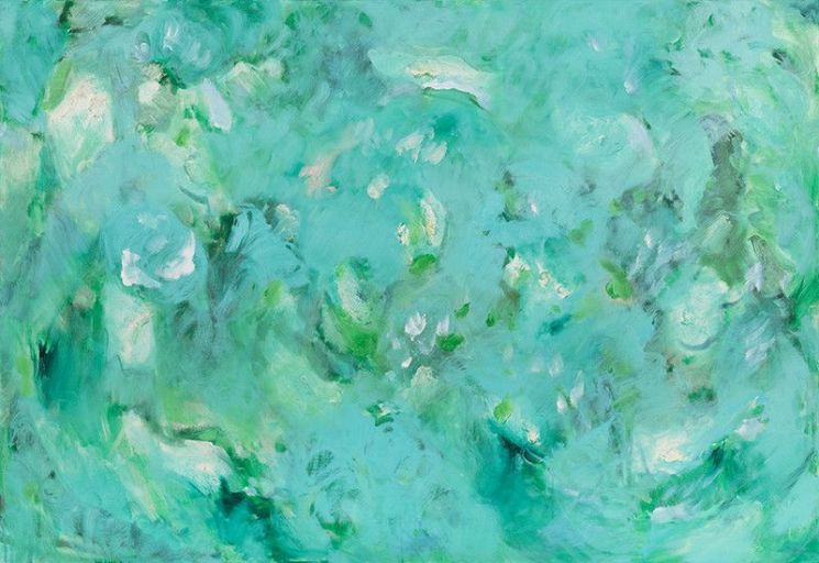 Green Flowers 2021-2023  Oil on canvas 80.3x116.8cm [사진제공 = 표갤러리]