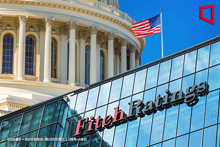 피치, 美신용등급 'AA+'로 강등…29년 만에 'AAA' 잃어