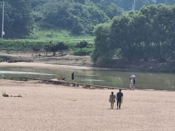 수해로 '휴가철 특수' 못누리는 영주 무섬마을…"복구 언제쯤"