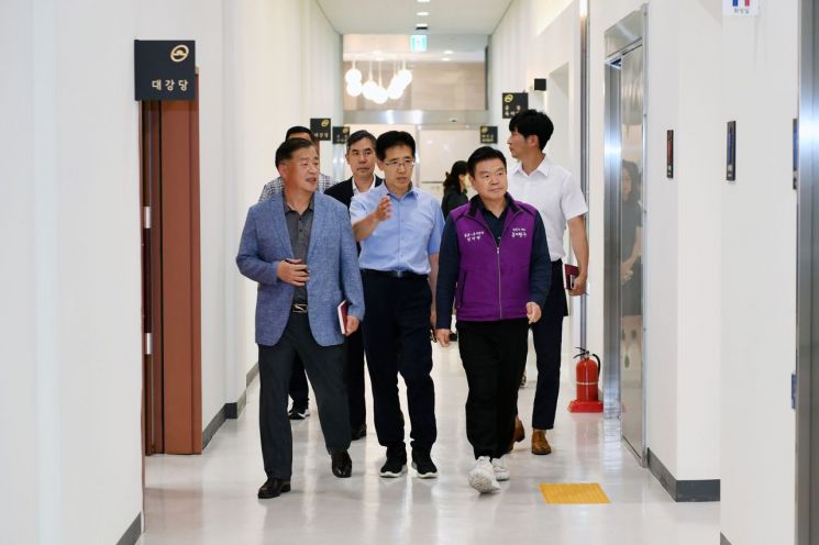 동대문구 청량리동 주민센터 입주 준비 한창