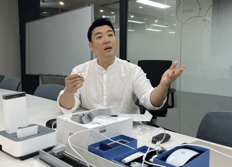 김도형 뉴아인 대표 "전자약, 뇌 넘어 눈·항암 치료까지 가능해"