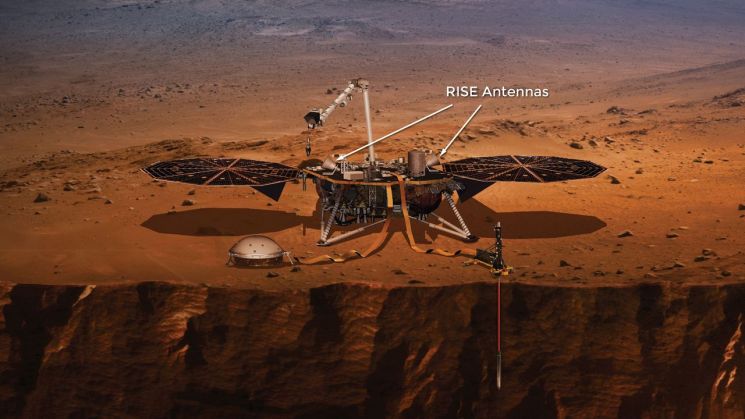 화성 지질탐사선 인사이트. 사진출처=NASA 홈페이지