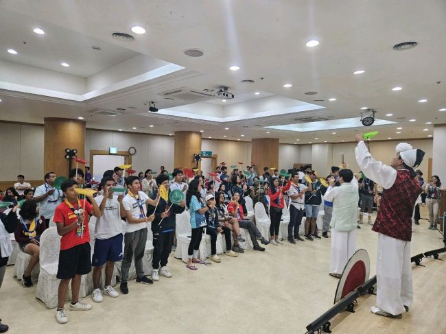 잼버리 대원들, 남원서 전통악기·국악 등 체험