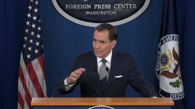 이미지출처=존 커비 백악관 국가안전보장회의(NSC) 전략소통조정관 외신기자센터 브리핑