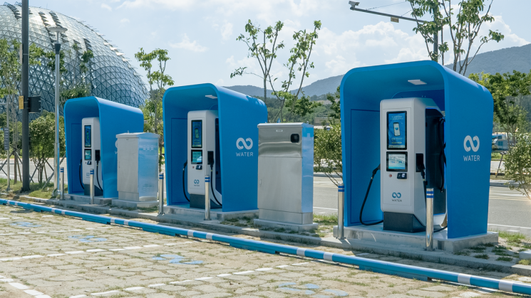 워터, 경남 거제식물원에 신규 전기차 급속 충전소 개소