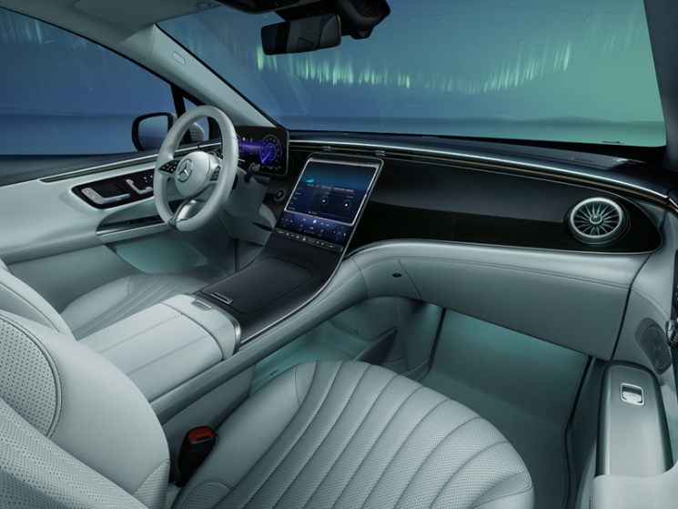 메르세데스 벤츠 EQE 500 4MATIC SUV 인테리어 [사진제공=메르세데스 벤츠 코리아]