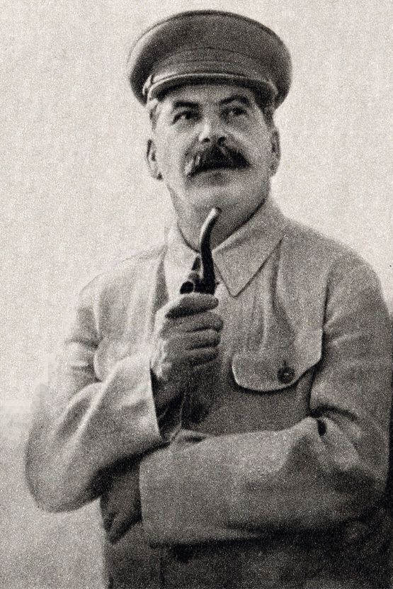 1937년 대숙청 당시 스탈린의 모습.