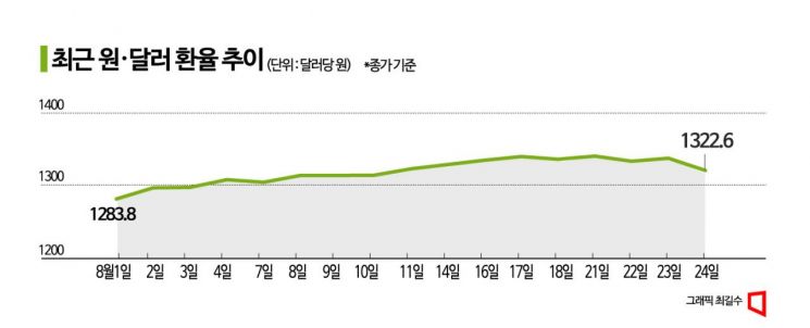 [Why&Next]美·中 리스크에 환율 요동…1350원 넘나 