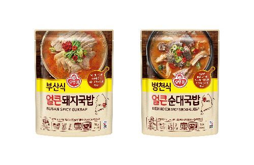 오뚜기, 얼큰하게 즐기는 '지역식 얼큰 국밥' 2종 출시 