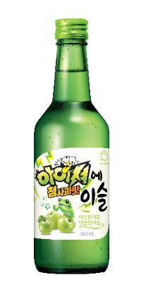 하이트진로, 과일리큐르 '아이셔에이슬 청사과맛' 출시