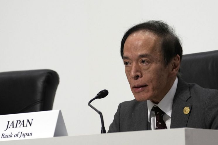 우에다 가즈오 일본은행 총재[이미지출처=연합뉴스]