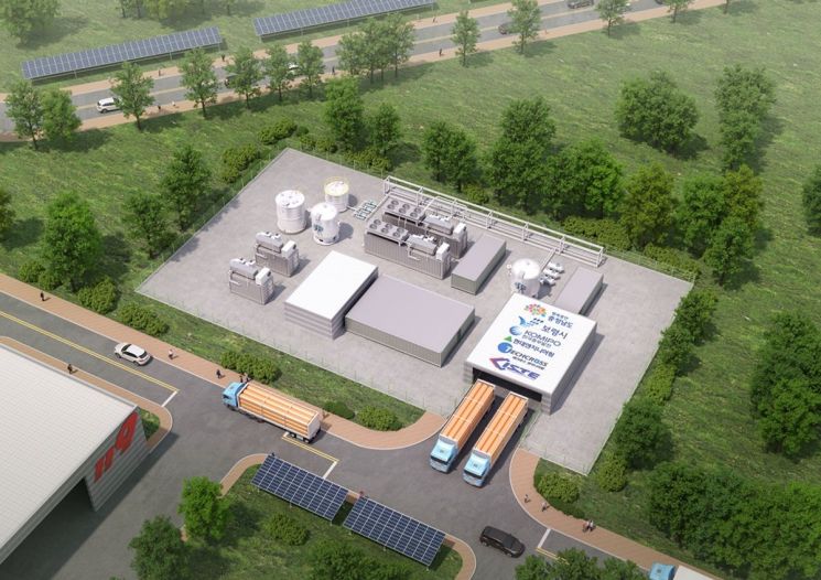 현대엔지니어링, 충남 보령 '수전해 기반 수소생산기지' 구축