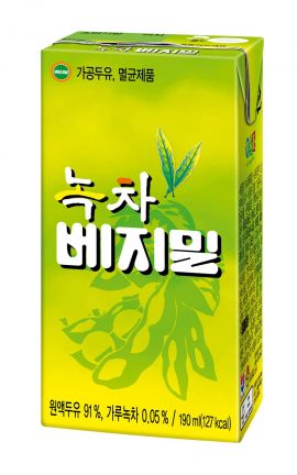 한정 판매로 재출시한 '녹차 베지밀'[사진제공=정식품]
