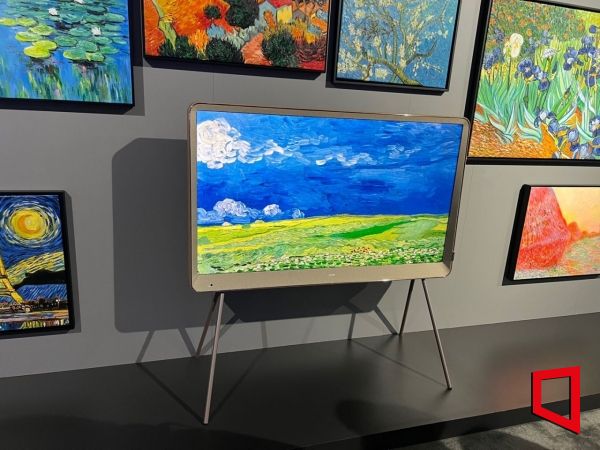 중국 하이센스의 라이프스타일 TV. [사진=한예주 기자]