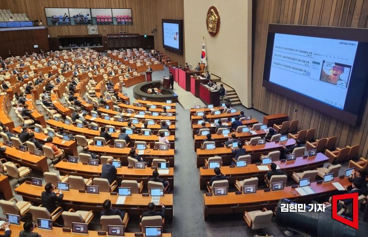 [포토] ‘오염수·홍범도’ 놓고 공방…국회 오늘부터 대정부질문