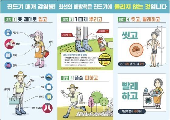 외출 후 감기몸살? 치료제 없는 '진드기' 감염 조심해야