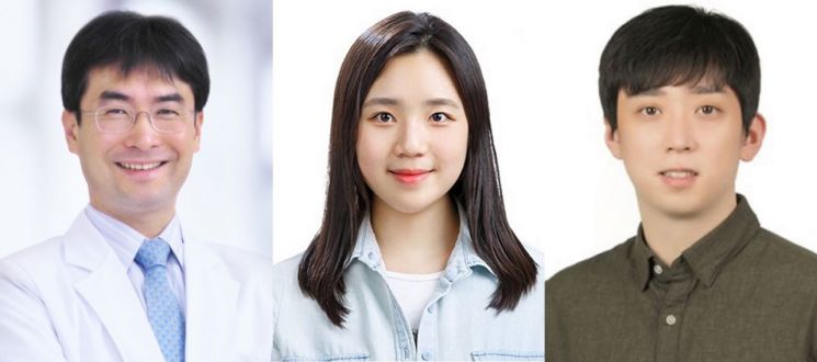 서울대병원 가정의학과 박상민 교수, 서울의대 김혜준 연구원, 정석송 교수. (왼쪽부터) [사진제공=서울대병원]