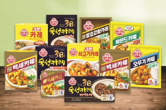 오뚜기 카레 제품군[사진제공=오뚜기]