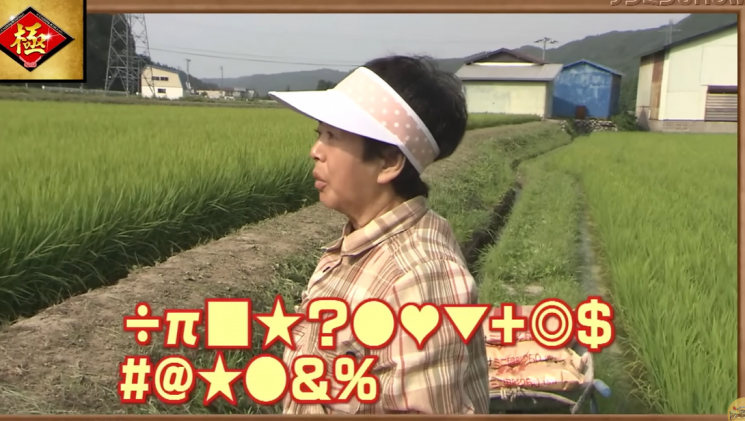 일본 방송에서 쓰가루벤의 어려움을 설명하는 모습.(사진출처=秘密のケンミンSHOW極 채널)
