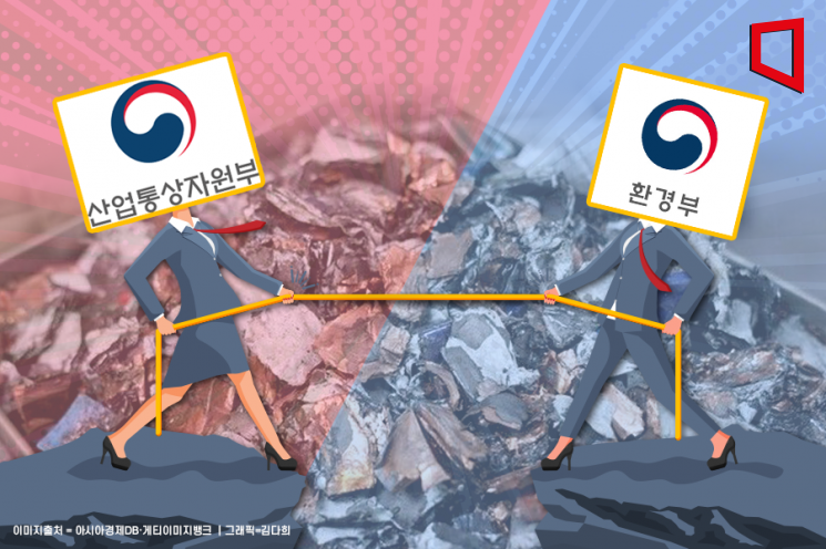 '폐배터리 외다리'에서 맞붙은 산업부와 환경부…'제품'vs'폐기물' 기싸움