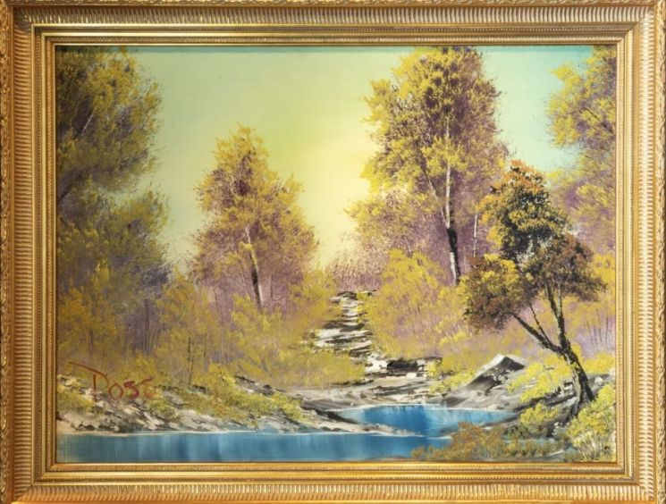 "참 쉽죠" 밥 아저씨 그림 131억원 매물로 나왔다