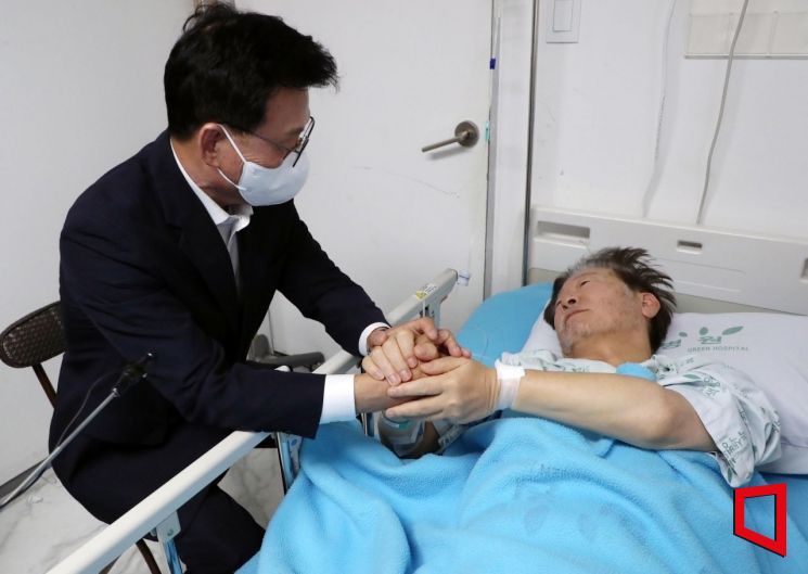 [포토] 민주 "이재명, 본회의 불참...체포동의안 신상 발언 없어" 