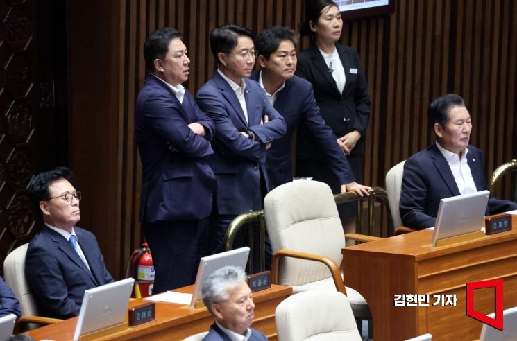 [포토] 이재명 체포동의안 가결…295명 중 149명 찬성