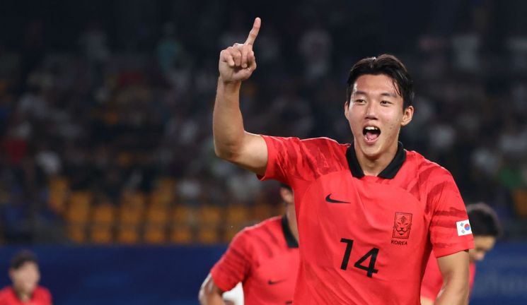 [아시안게임]'이강인 출전' 황선홍호, 바레인에 3-0 승(종합)