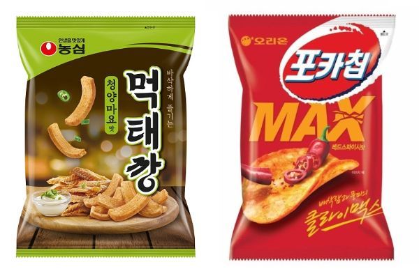 단 0.1%차…농심·오리온 스낵시장 1위 놓고 팽팽