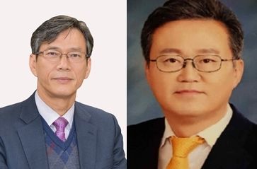 이병진 부산교통공사 사장(왼쪽), 이성림 부산시설공단 이사장.