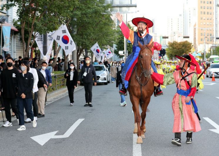 금천구, 정조대왕 능행차 재현 