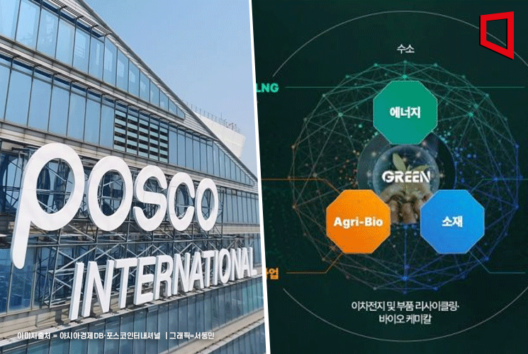 “사업 경계 허문다” 포스코인터, 친환경종합사업社로 진화