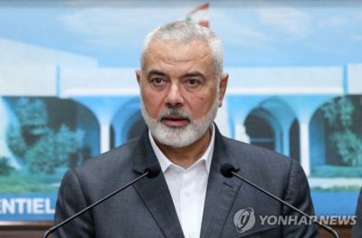 하마스 지도자 이스마일 하니예 [이미지 출처=EPA 연합뉴스]