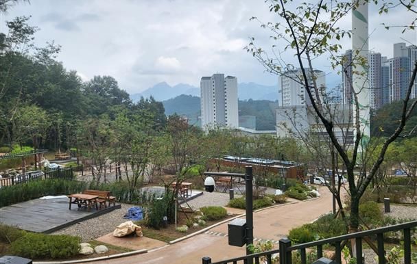 앵봉산 가족캠핑장 모습(사진제공=은평구청)