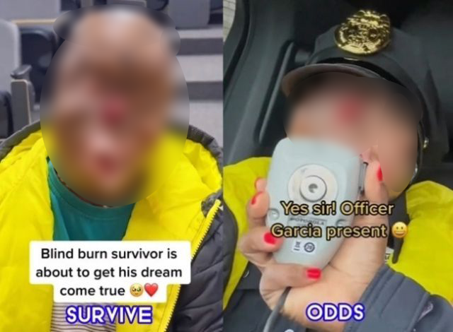 불도 꿈을 태우진 못했다…4도 화상 소년, 경찰관 됐다