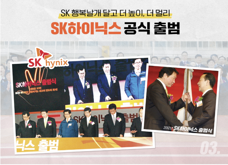 2012년 SK그룹 인수로 새롭게 태어난 SK하이닉스 / [이미지출처=SK하이닉스 뉴스룸 갈무리]