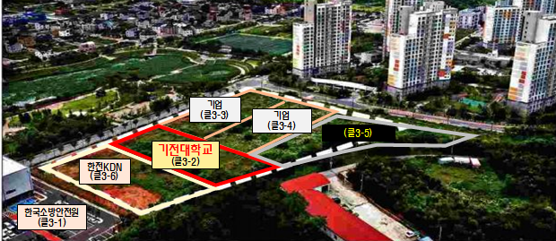 2024년 전북 혁신도시 클러스터 내 개교 예정인 전주기전대 혁신융합 캠퍼스 위치도.[사진 제공=전북도]