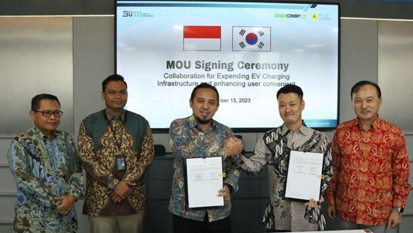 에너캠프, ICON PLUS와 '인도네시아 전기차 충전 인프라 확장' 협력 MOU
