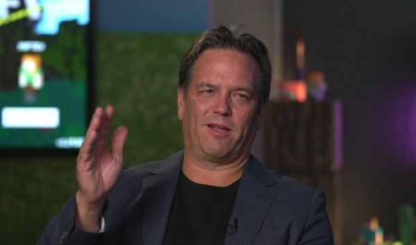 Phil Spencer, CEO of Xbox, who oversees Microsoft's (MS) gaming business. <br>[Image source=YouTube]