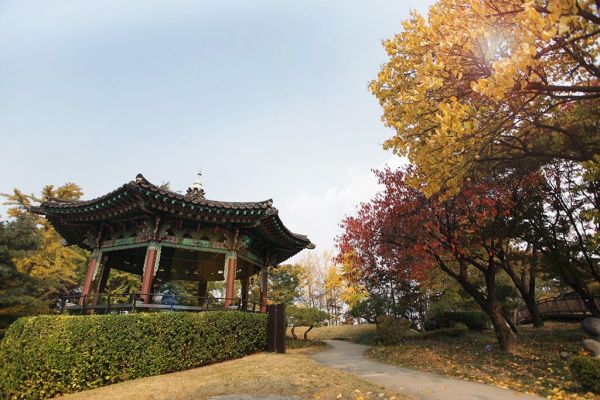 서울신라호텔 "남산 단풍 배경 스냅사진 서비스 '인기'"