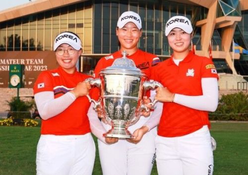 한국 여자골프 ‘세계아마추어 팀챔피언십 우승’