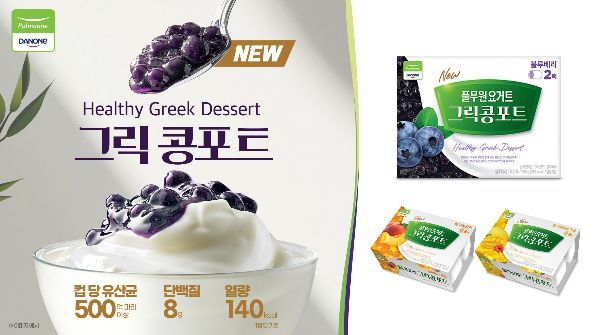 풀무원다논, '풀무원요거트 그릭콩포트' 출시