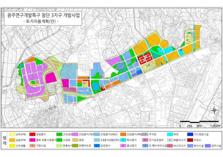 광주 첨단3지구, 27년 3월 목표로 초·중등학교 설립 추진 중