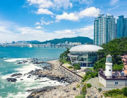 Nurimaru APEC House。图片由VisitBusan提供